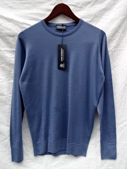 John Smedley Extra Fine Merino Wool Knit T3814 PULLOVER Made in England