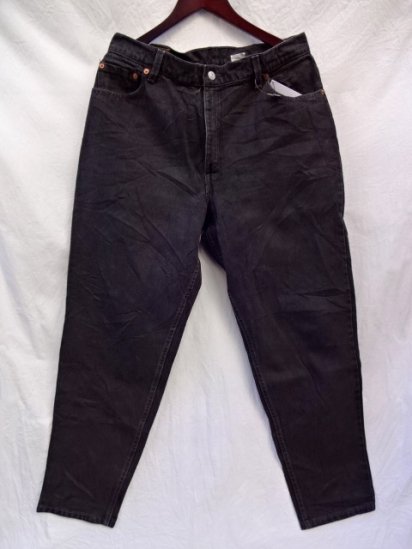 Levi's 550 Relaxed Fit Tapered Leg Made in U.S.A Black/2