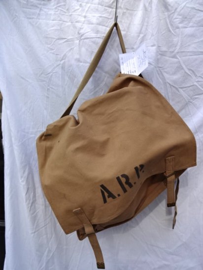 40's Vintage A.R.P (Air Raid Precautions) Shoulder Bag /1
