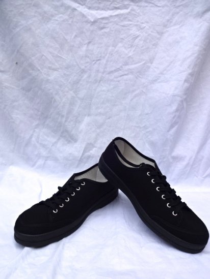 JAVERFLEX Canvas Shoes MADE IN FRANCE Black - ILLMINATE Official 