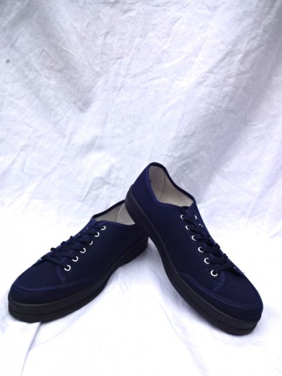 JAVERFLEX Canvas Shoes MADE IN FRANCE Navy