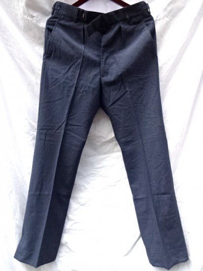 70-80's  RAF(Royal Air Force) Light Weight Trousers Good Condition /2