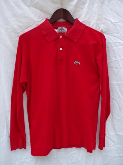 60's Vintage Made in France Lacoste L/S Polo Shirts /17