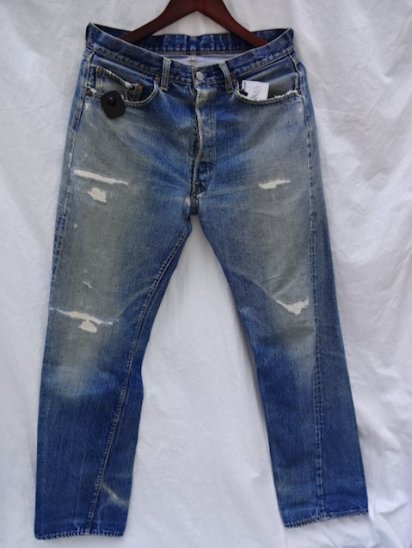 60's Vintage LEVI'S 501 66 BIG-E MADE IN USA 