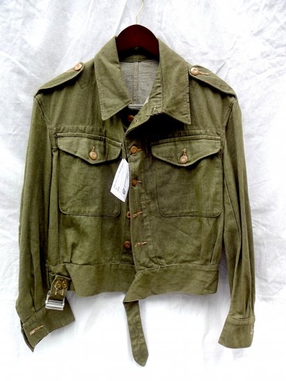 50's Vintage British Army Battledress Uniform/ Overall Denim 