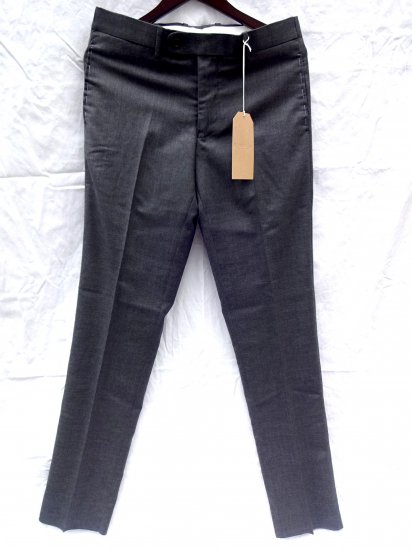RICHFIELD Made in JAPAN Wool Trousers T-1 Charcoal