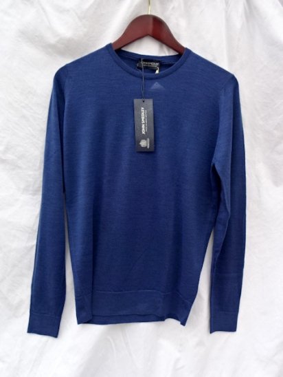 John Smedley Extra Fine Merino Wool Knit CLEVES PULLOVER Made in