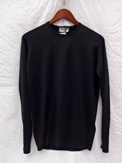 John Smedley Extra Fine Merino Wool Knit CLEVES PULLOVER Made in