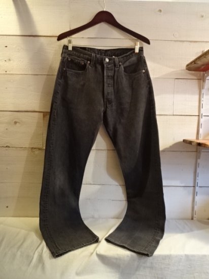 90's Old Levi's 501 Black Made in U.S.A / 4