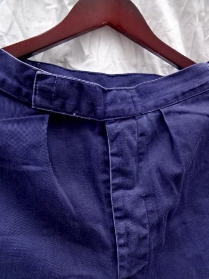 60～70's Vintage Royal Navy Working Dress Trousers COTTON 100% - ILLMINATE  Official Online Shop
