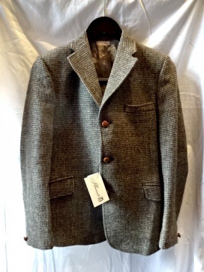 60's Vintage Harris Tweed Jacket Made in England/5 - ILLMINATE ...
