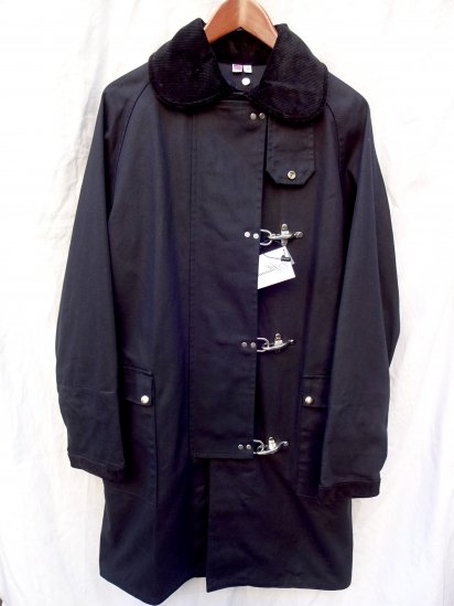 Michael Classic Apparel Duck Fireman Coat MADE IN U.S.A With Lining Black