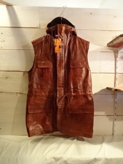 Joe Casely Hayford Sheep Leather Vest Made in U.K