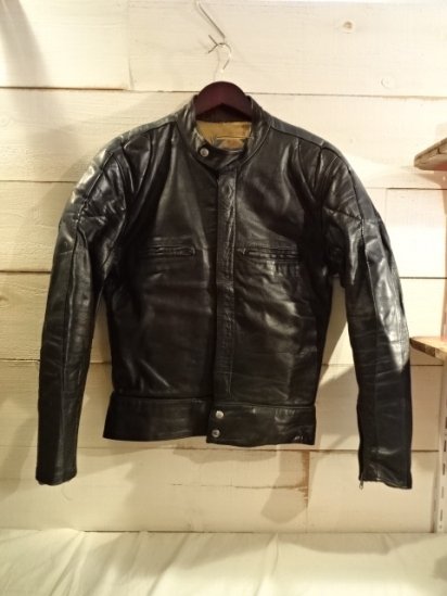 70's Vintage Highwayman Leather Riders Jacket Made in London<BR>SALE! 78,000 + Tax  40,000 + Tax