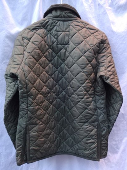 LAVENHAM Quilted Jacket Made in England Olive - ILLMINATE Official ...