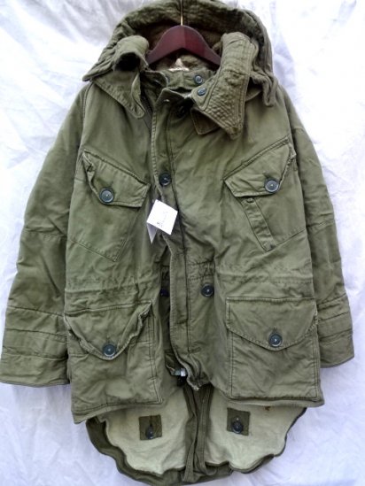 50's Vintage British Army Cold Weather Middle Parka /2