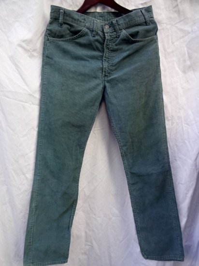 7080's Vintage Levi's 519 Made in U.S.A Green