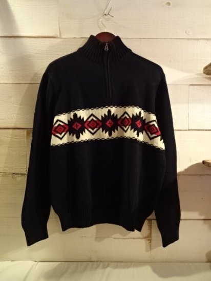 AMERICAN LIVING Cotton Knit Half Zip Sweater<BR>SPECIAL PRICE 3,900+Tax