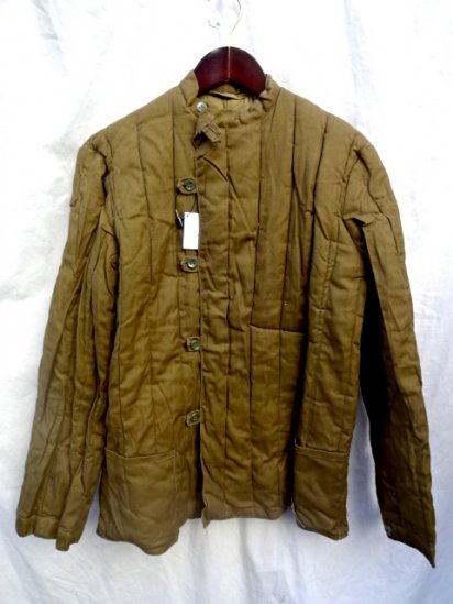 60-80's Vintage Dead Stock Soviet Military Quilted Liner Jacket Size3