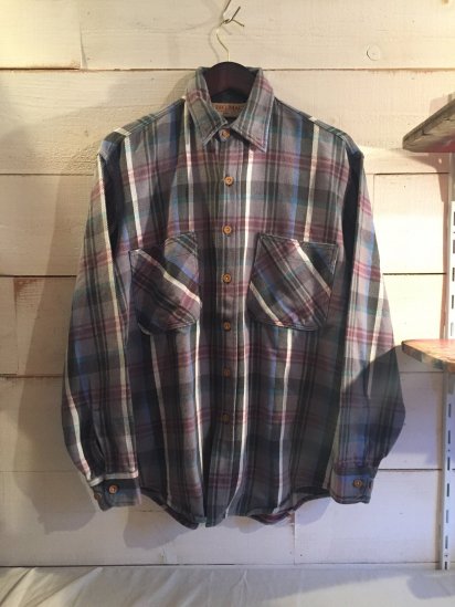 90's Vintage BIG MAC  Flannel Shirts MADE IN U.S.A