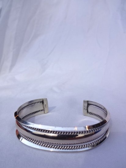 Navajo Tribe Sterling Silver Bracelet <BR> MADE IN U.S.A