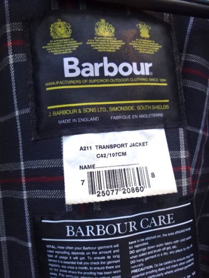 3 Crest Vintage Barbour 