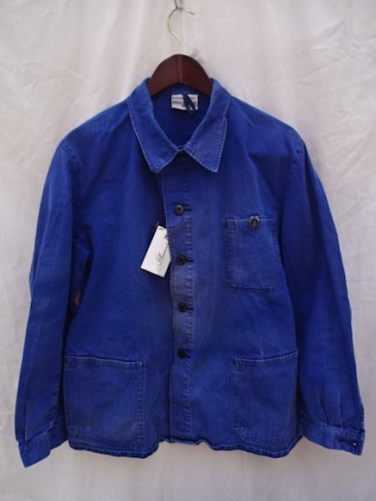 80's Vintage German Work Herringbone Jacket / 18