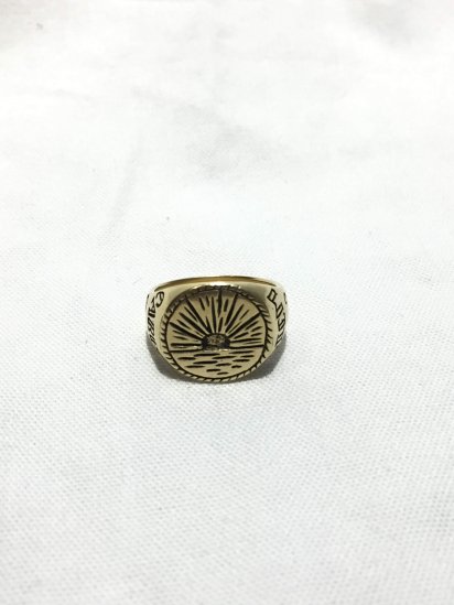 LHN Jewelry Sunrise Signet Ring Hand Made in BROOKLYN - ILLMINATE