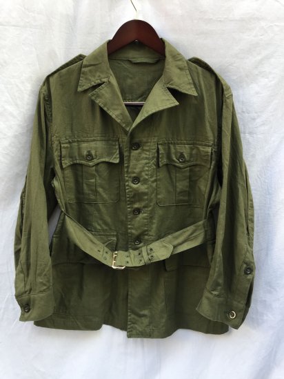 50's Vintage Dead Stock British Army 1950 Pattern Bush Jacket ...