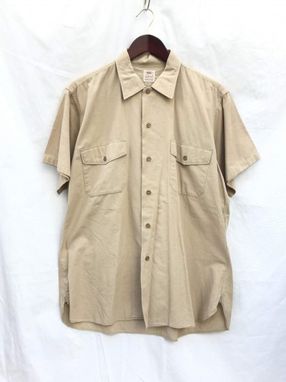 VINTAGE US ARMY 50s OFFICER SHIRTS 半袖シャツ - シャツ