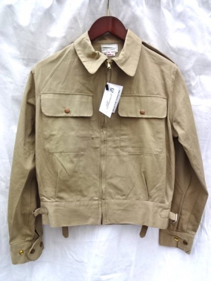 50's Vintage Dead Stock Australian Army Drill Jacket Khaki / 2