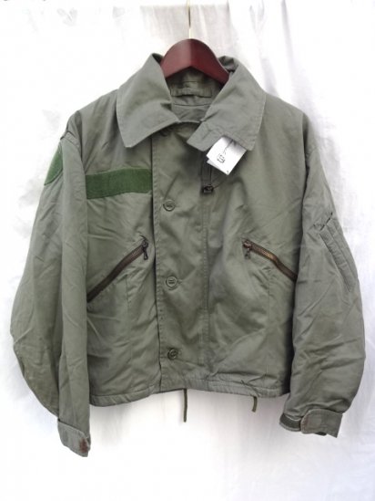 90's Vintage RAF (Royal Air Force) MK3 Cold Weather Jacket OD / 7 