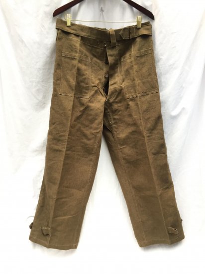 Dead Stock French Army Motorcycle Pants-Size-