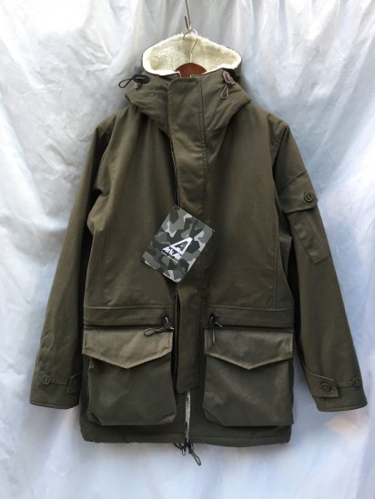 オンラインストアで販売 arkair furry master plain jacket イギリス軍