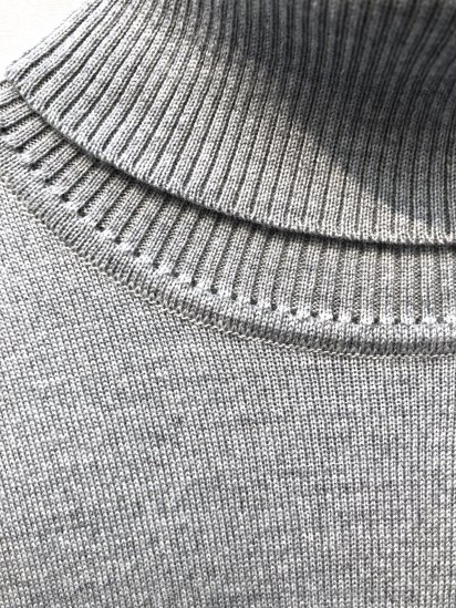 John Smedley Extra Fine Merino Wool Knit A3742 PULLOVER Made in England  Bardot Grey - ILLMINATE Official Online Shop