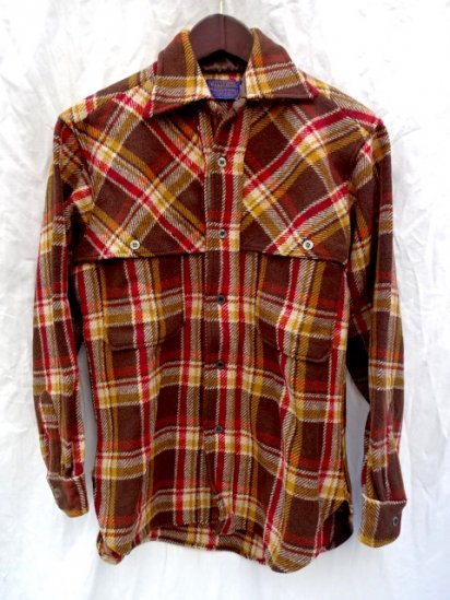 <img class='new_mark_img1' src='https://img.shop-pro.jp/img/new/icons50.gif' style='border:none;display:inline;margin:0px;padding:0px;width:auto;' />70's Vintage Pendleton Wool Shirts Jacket MADE IN U.S.A Good Condition/12