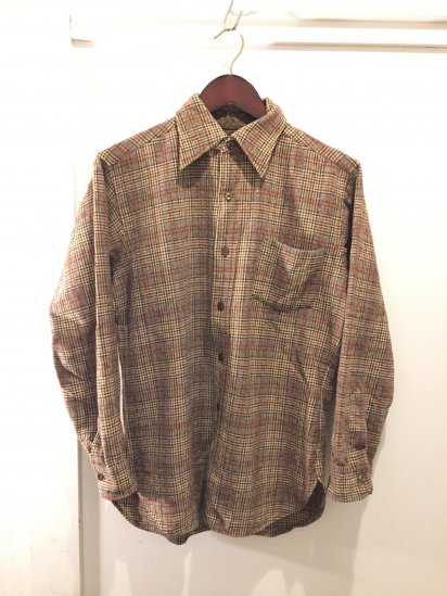 <img class='new_mark_img1' src='https://img.shop-pro.jp/img/new/icons50.gif' style='border:none;display:inline;margin:0px;padding:0px;width:auto;' />70's Vintage PENDLETON Wool Shirts MADE IN USA / 11