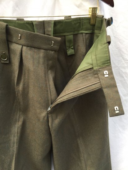 Dead Stock RM(Royal Marine) Lovat Barrack Dress Trousers Olive