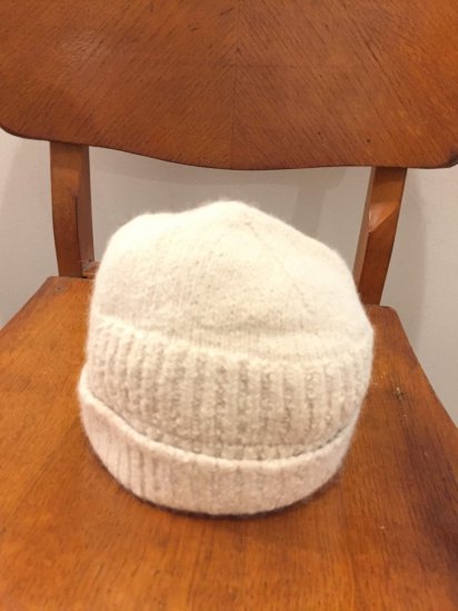 USED INIS MEAIN Alpaca Knit Cap Made in Ireland - ILLMINATE