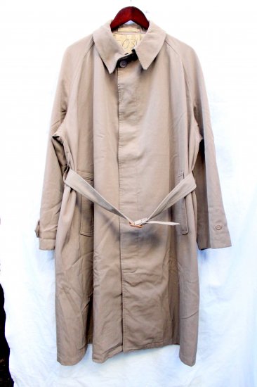 60s ~ Vintage British Army Rain Coat Khaki / 6