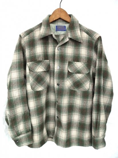 <img class='new_mark_img1' src='https://img.shop-pro.jp/img/new/icons50.gif' style='border:none;display:inline;margin:0px;padding:0px;width:auto;' />70's Vintage Pendleton Board Shirts MADE IN U.S.A / 14