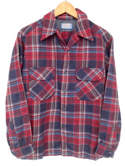 <img class='new_mark_img1' src='https://img.shop-pro.jp/img/new/icons50.gif' style='border:none;display:inline;margin:0px;padding:0px;width:auto;' />70's Vintage Pendleton Board Shirts MADE IN U.S.A / 15