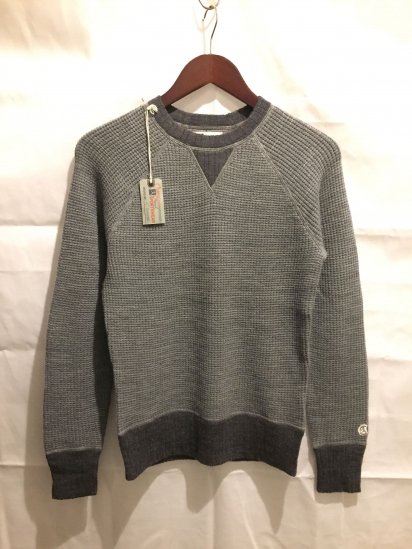 Todd Snyder x Champion Wool Waffle Knit Sweat Type Sweater SPECIAL