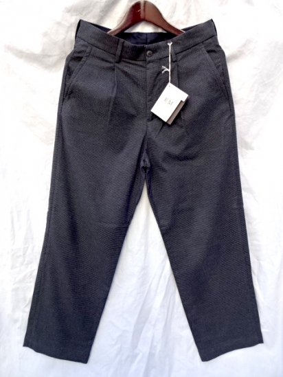 RICCARDO METHA Hound's Tooth 1Tac Trousers Made in Italy