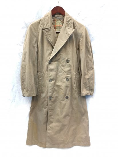 60's Vintage British Army Womens Rainproof Coat Khaki