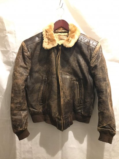 40's〜 Vintage Leataher Jacket<BR>SPECIAL PRICE!! 12,800 + Tax