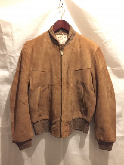 <img class='new_mark_img1' src='https://img.shop-pro.jp/img/new/icons50.gif' style='border:none;display:inline;margin:0px;padding:0px;width:auto;' />60-70's Excelled Leather Blouson Made in U.S.A<BR>SPECIAL PRICE!! 3,800 + Tax
