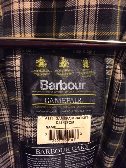 3 Crest Vintage Barbour GAMEFAIR Made in ENGLAND - ILLMINATE
