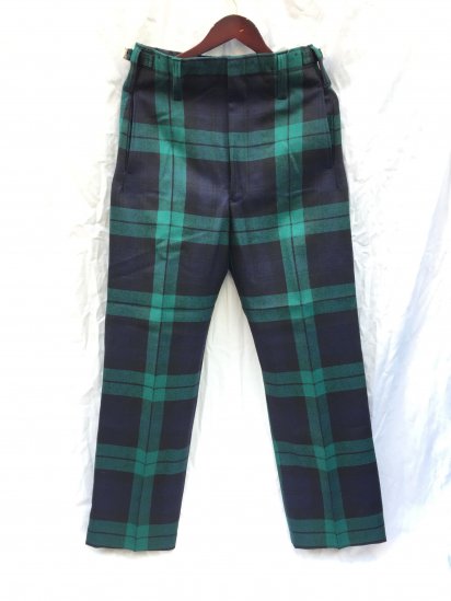 Dead Stock Royal Regiment of Scotland Wool Parade Trousers Black Watch 75/76/92