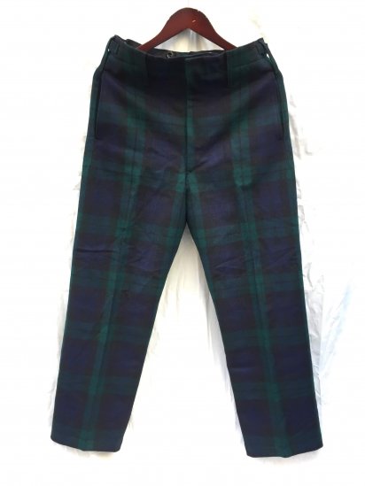 Dead Stock Royal Regiment of Scotland Wool Parade Trousers Black Watch 72/80/96
